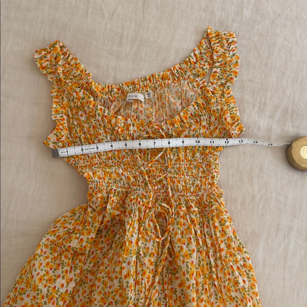 DÔEN Emmaretta Floral Cotton Midi-Dress - Picture 6 of 7